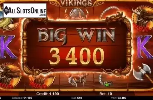 Big Win. Vikings (Kajot Games) from KAJOT