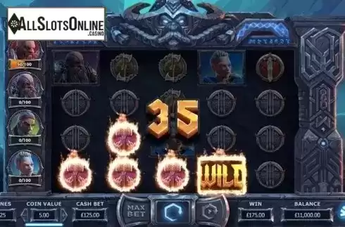 Win Screen 2. Vikings go to Hell from Yggdrasil