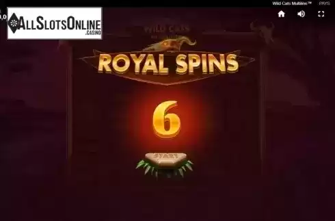 Free Spins 1. Wild Cats Multiline from Red Tiger