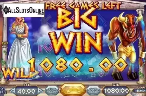 Big Win. Wild Beast of Crete from Felix Gaming