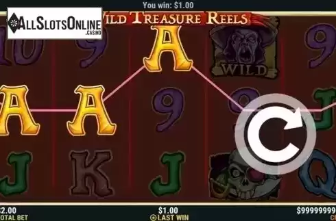 Win Screen 1. Wild Treasure Reels from Slot Factory