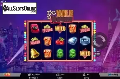Main game. Wild Vegas (MrSlotty) from MrSlotty