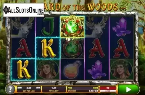 Win Screen 1. Wizard of the Woods from 2by2 Gaming