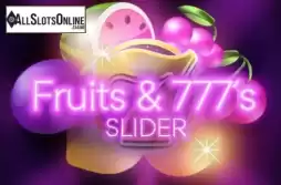 Fruits & 777's Slider