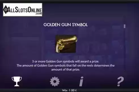 Golden Gun symbol screen