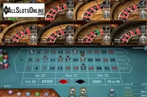 Game Screen 1. Multi Wheel Roulette from Microgaming
