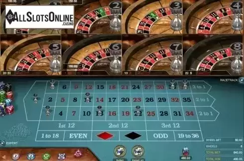 Win Screen. Multi Wheel Roulette from Microgaming