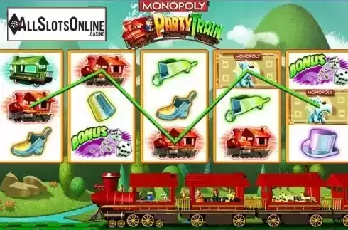 Screen3. MONOPOLY Party Train from WMS