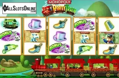 Screen4. MONOPOLY Party Train from WMS