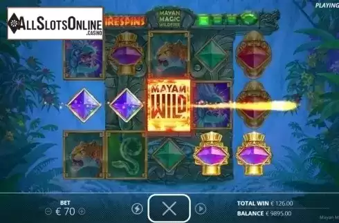 Free Spins 2. Mayan Magic Wildfire from Nolimit City