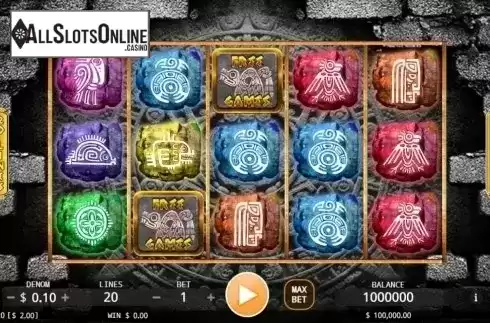 Reel screen. Mayan Gold (Ka Gaming) from KA Gaming