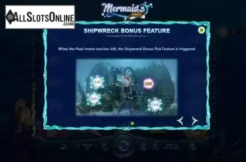 Features 2. Mermaid's Pearls (RTG) from RTG