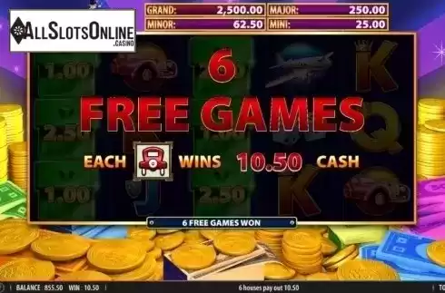 Free Spins. Monopoly Grand Hotel from WMS