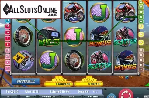 Screen3. Monster of motocross from Portomaso Gaming