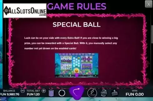 Game Rules screen 3