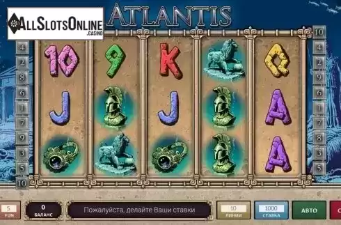 Reel Screen. Atlantis (InBet Games) from InBet Games
