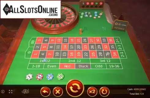 Reel screen. American Roulette 3D (Evoplay) from Evoplay Entertainment