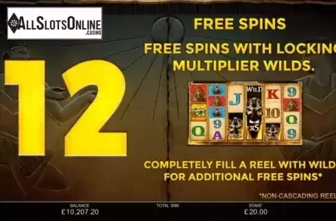 Free Spins 1. Anubis Wild Megaways from Inspired Gaming