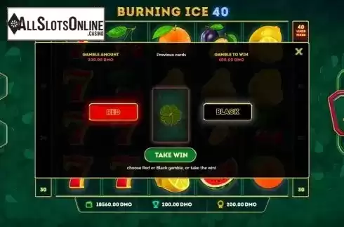 Risk-Gamble (Double) game screen