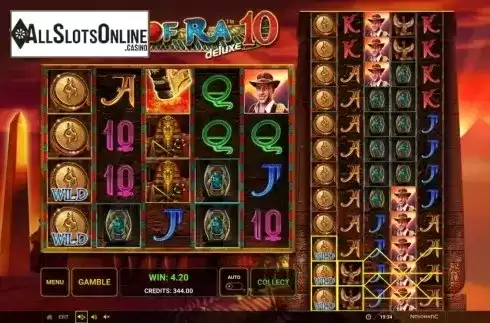Win Screen 1. Book Of Ra Deluxe 10 from Greentube
