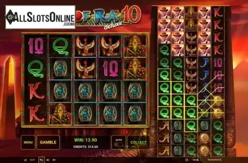 Win Screen 4. Book Of Ra Deluxe 10 from Greentube