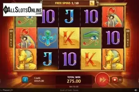 Free Spins 2. Book of Gold: Classic from Playson