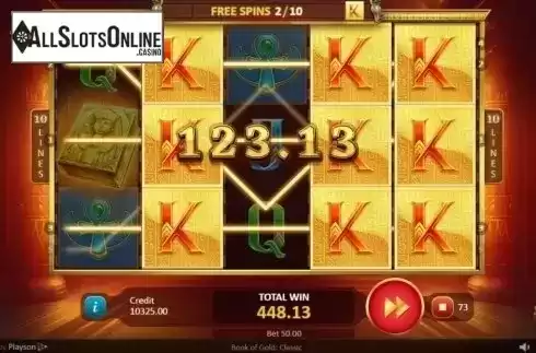 Free Spins 3. Book of Gold: Classic from Playson