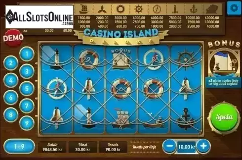 Screen2. Casino Island Deluxe from PAF