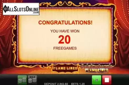 FreeSpins Win Screen 2