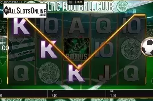 Win Screen 1. Celtic Football Club from Blueprint