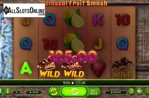 Win Screen 2. Colossal Fruit Smash from Booming Games