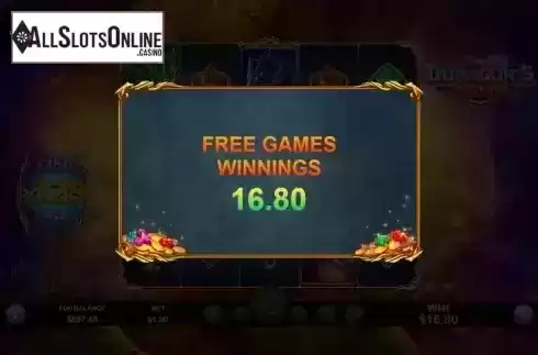 Win Free Games screen