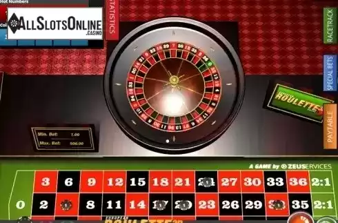 Screen 3. European Roulette 3D Deluxe from Zeus Play