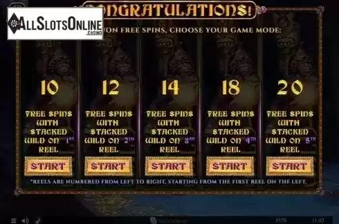 Free Spins 1. Egyptian Rebirth II from Spinomenal