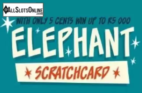 Elephant Scratchcard. Elephant Scratchcard from gamevy