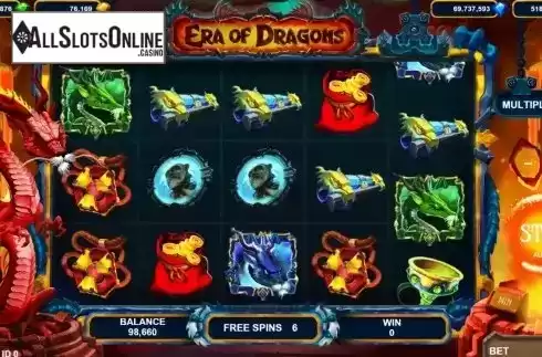 Free Spins screen 2