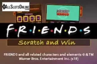 Friends Scratch Card. Friends Scratch Card from CR Games