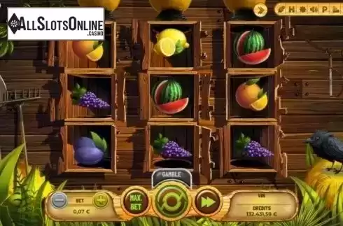 Reel Screen. Fruit Farm (Spinmatic) from Spinmatic