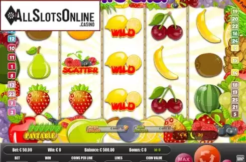 Screen2. Fruit Shop (Portomaso) from Portomaso Gaming