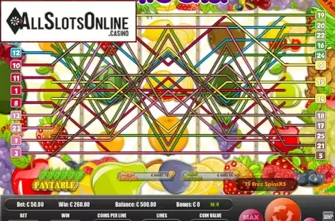 Screen4. Fruit Shop (Portomaso) from Portomaso Gaming