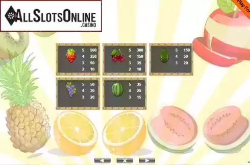 Screen7. Fruit Shop (Portomaso) from Portomaso Gaming