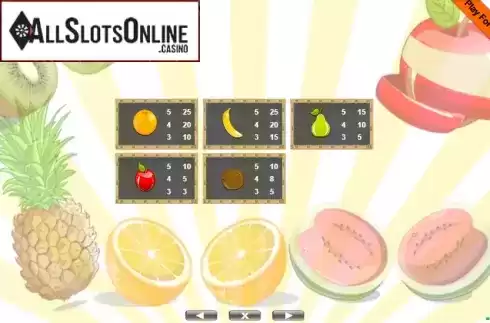 Screen8. Fruit Shop (Portomaso) from Portomaso Gaming