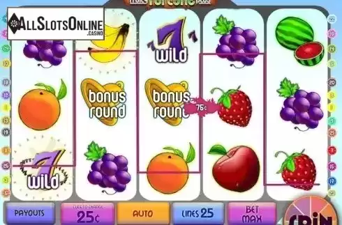 Wild Win screen. Fruity Fortune Plus from MultiSlot