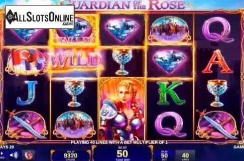 Win. Guardian of the Rose from IGT