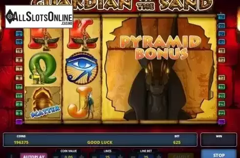 Screen 4. Guardian of the Sand from Zeus Play