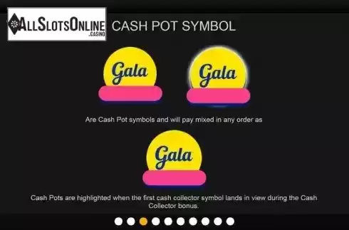 Cas Pot symbol screen