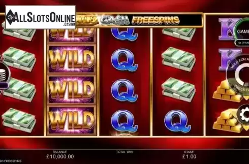 Reel Screen. Gold Cash Free Spins from Inspired Gaming