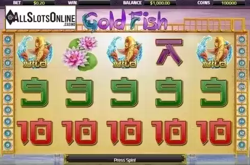 Reel Screen. Gold Fish (XIN Gaming) from XIN Gaming