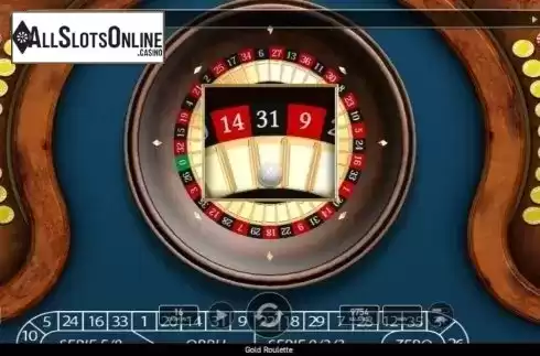 Game Screen 2. Gold Roulette (Wazdan) from Wazdan
