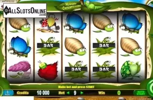Reel Screen. Hungry Caterpillars from Belatra Games